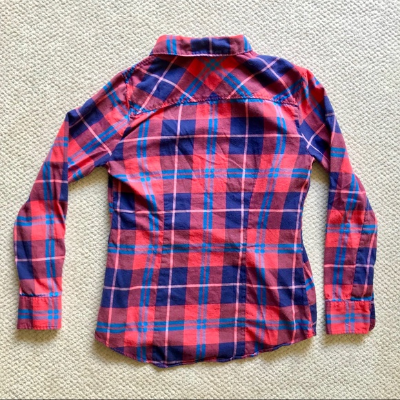 J. Crew perfect fit flannel - Picture 3 of 5